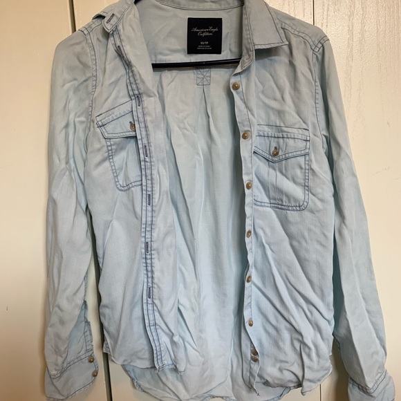 Denim button down - Picture 3 of 4